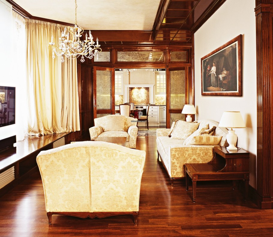 Современный буржуазный интерьер