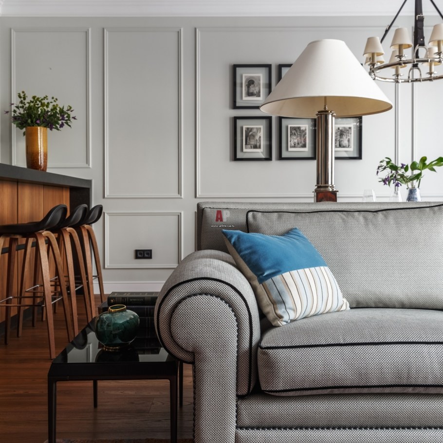 Интерьер гостиной классика Викторианский стиль