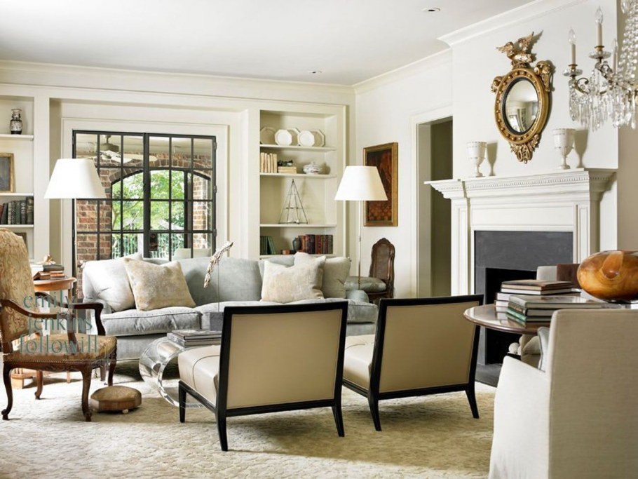 Стены в американском стиле