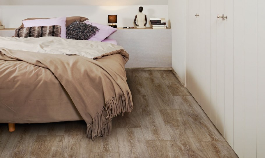 Пробковый пол с фотопечатью Oak Brushed