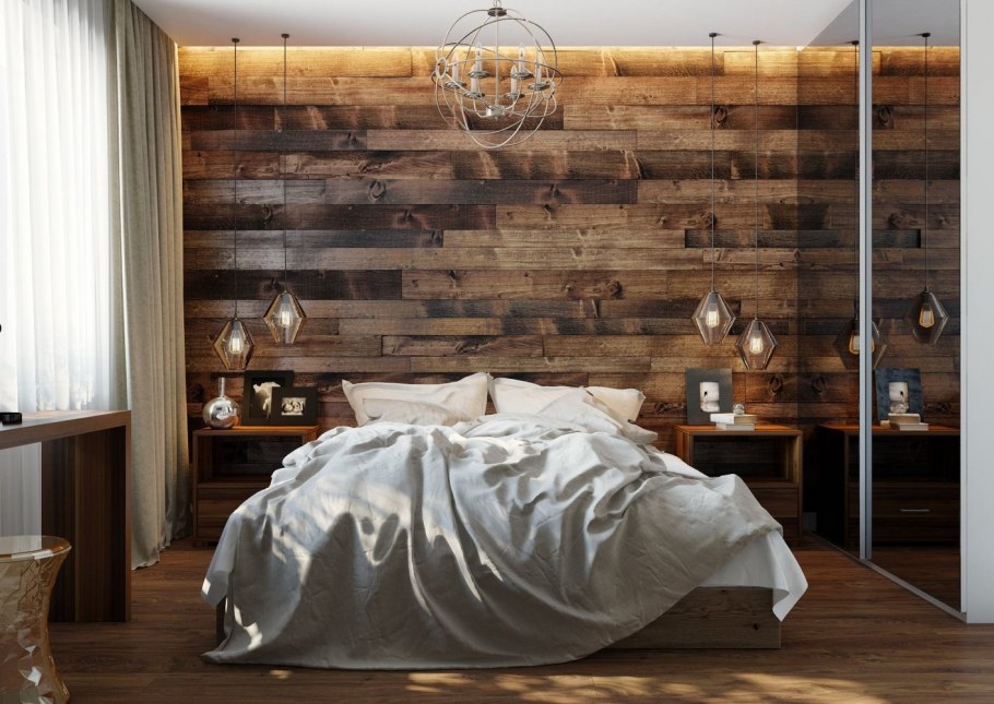 Дизайнерская отделка спальни