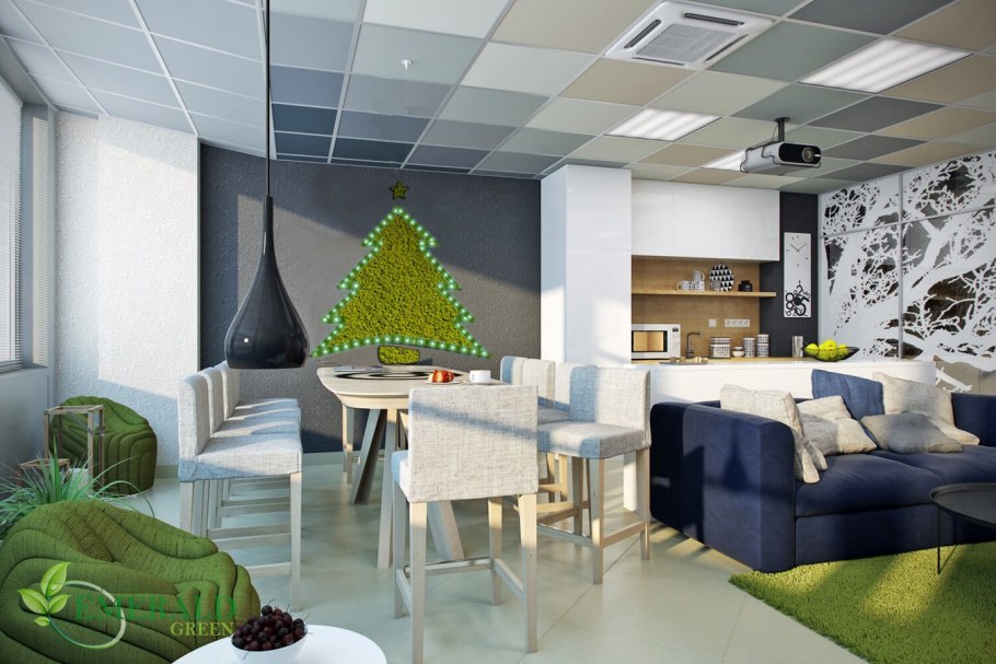 Зона отдыха в офисе