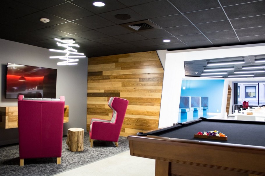 Зона отдыха в офисе