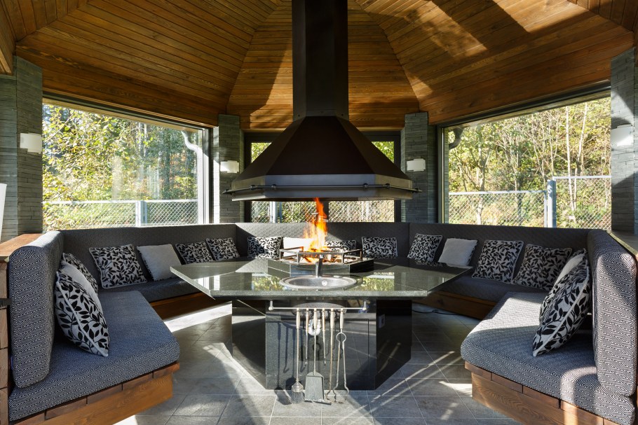 Барбекю в финском стиле