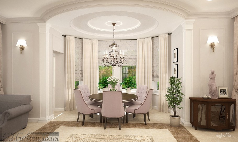 Нео классические гостиные пол