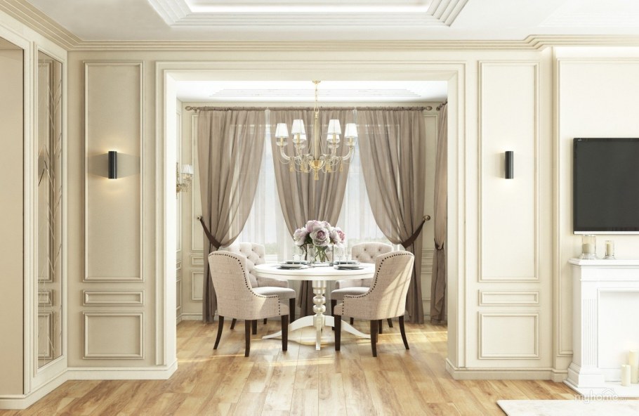 Неоклассика в интерьере 2021