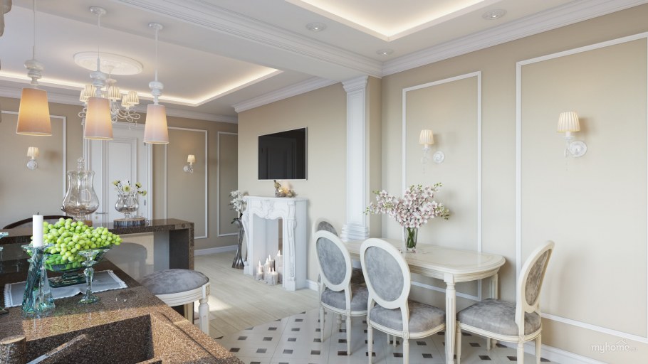 Неоклассическая гостиная