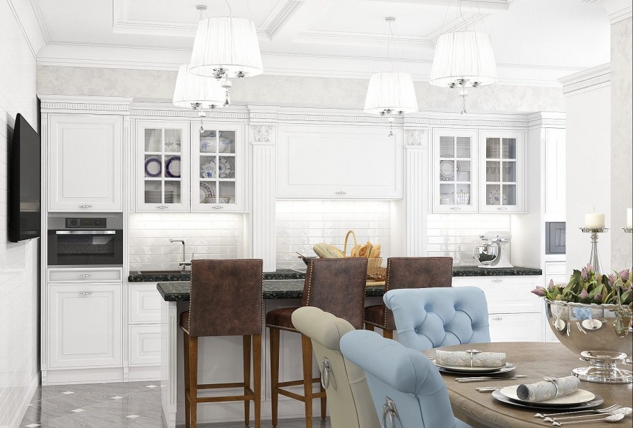 Спальня Неоклассика 4800*2860