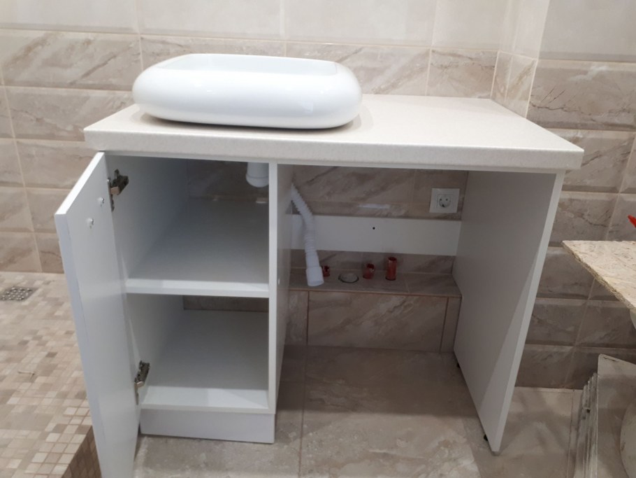 Тумба Soft 100 столешница МДФ (ум. Купер 56)