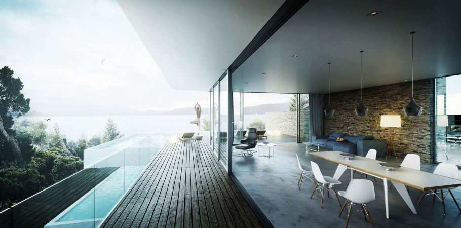 Sketchup Vray рендер интерьера