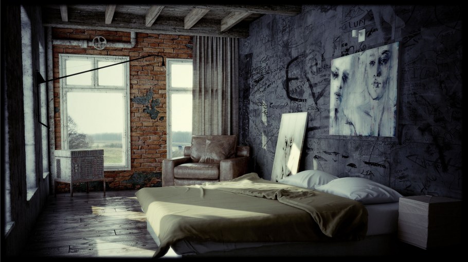 Визуализация интерьера в 3d Max Vray