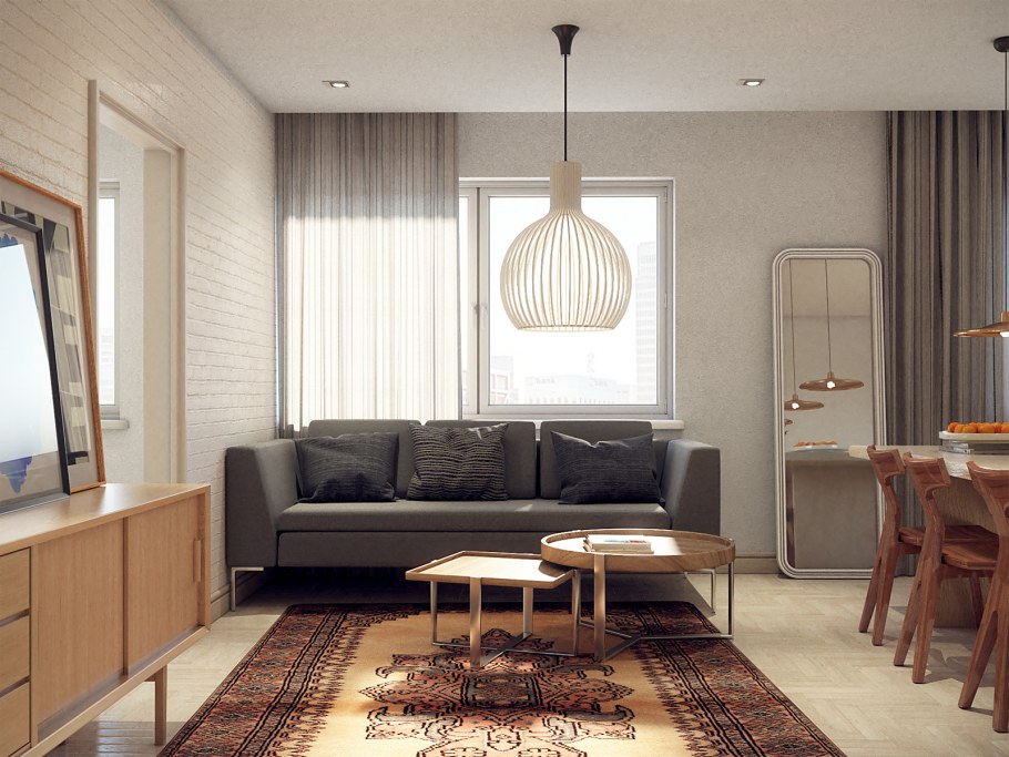 Скетчап интерьеры визуализация Vray