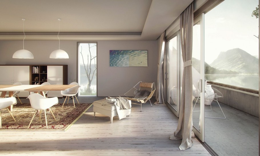 Corona render интерьер