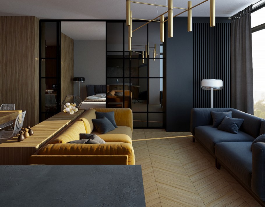 Фотореалистичная 3d визуализация интерьера