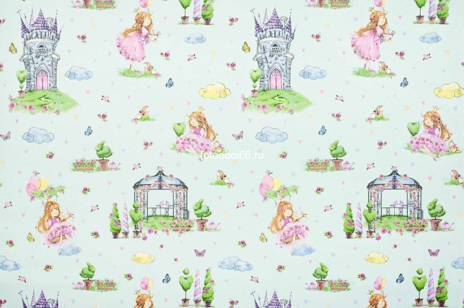 Обои 10064-04 Артекс Black Onyx сет 4 принцессы