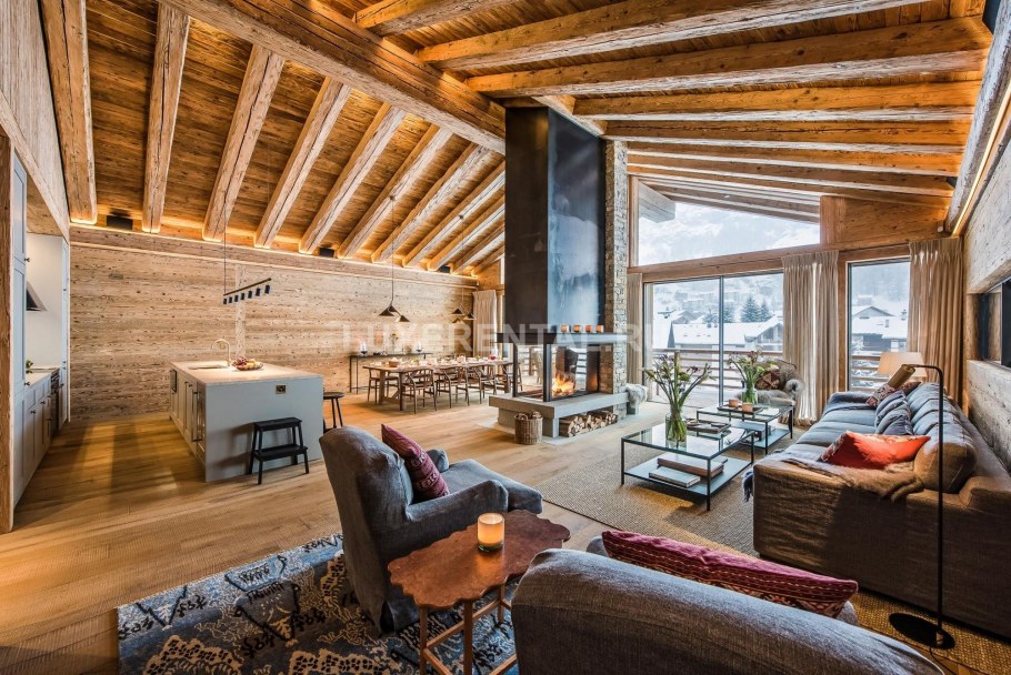 Шале Луксури интерьер