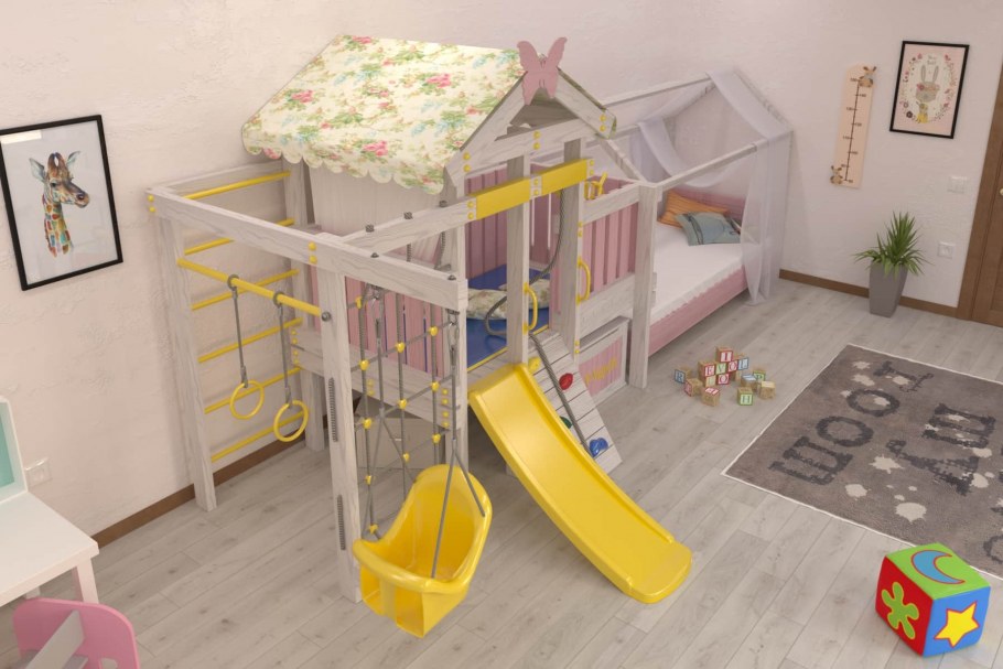 Игровой комплекс чердак Савушка