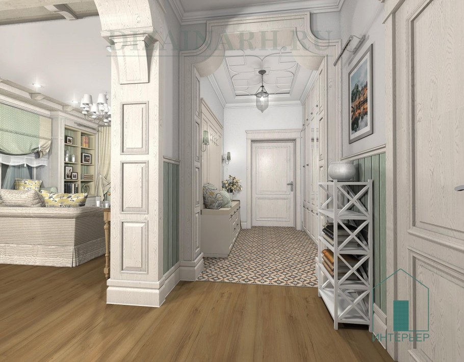 Колонны в стиле Прованс