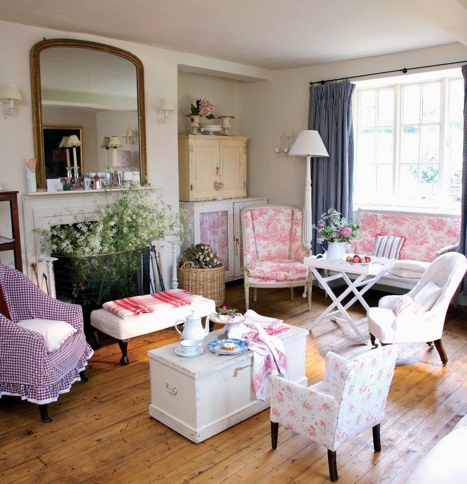 Гостиная в стиле Прованс