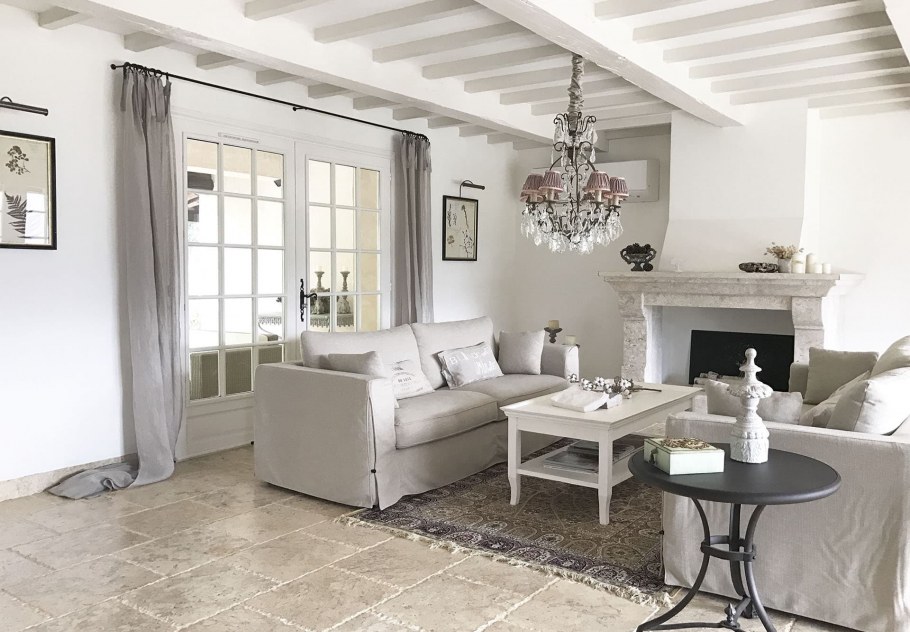 Современный интерьер с элементами Прованса