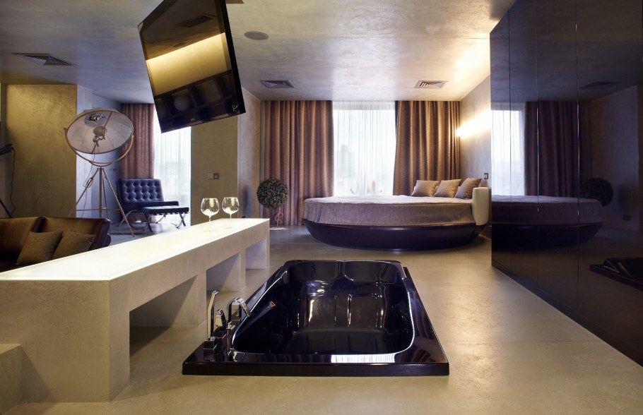 Апартаменты в стиле Хай тек