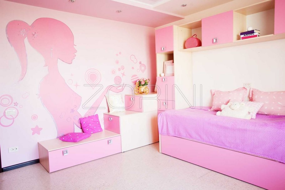 Дизайнер комнат для девочек