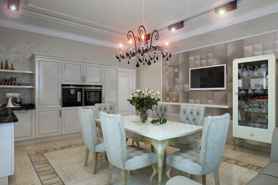 Кухня в стиле ар деко