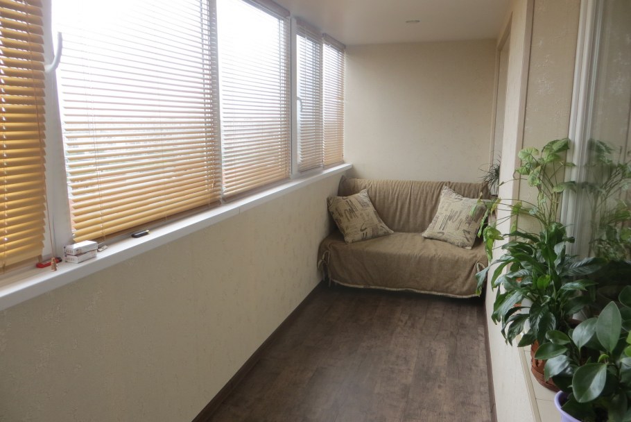 Внутренняя отделка лоджии