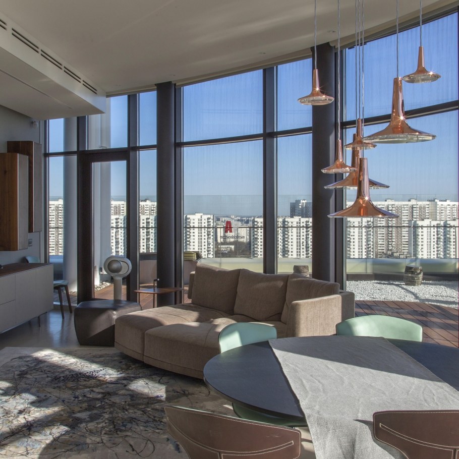 Скай Ривер панорамные окна