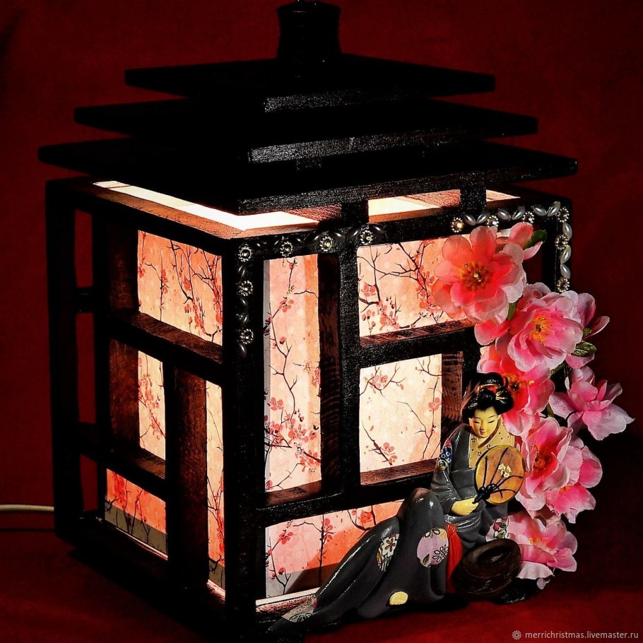 Ночник в японском стиле