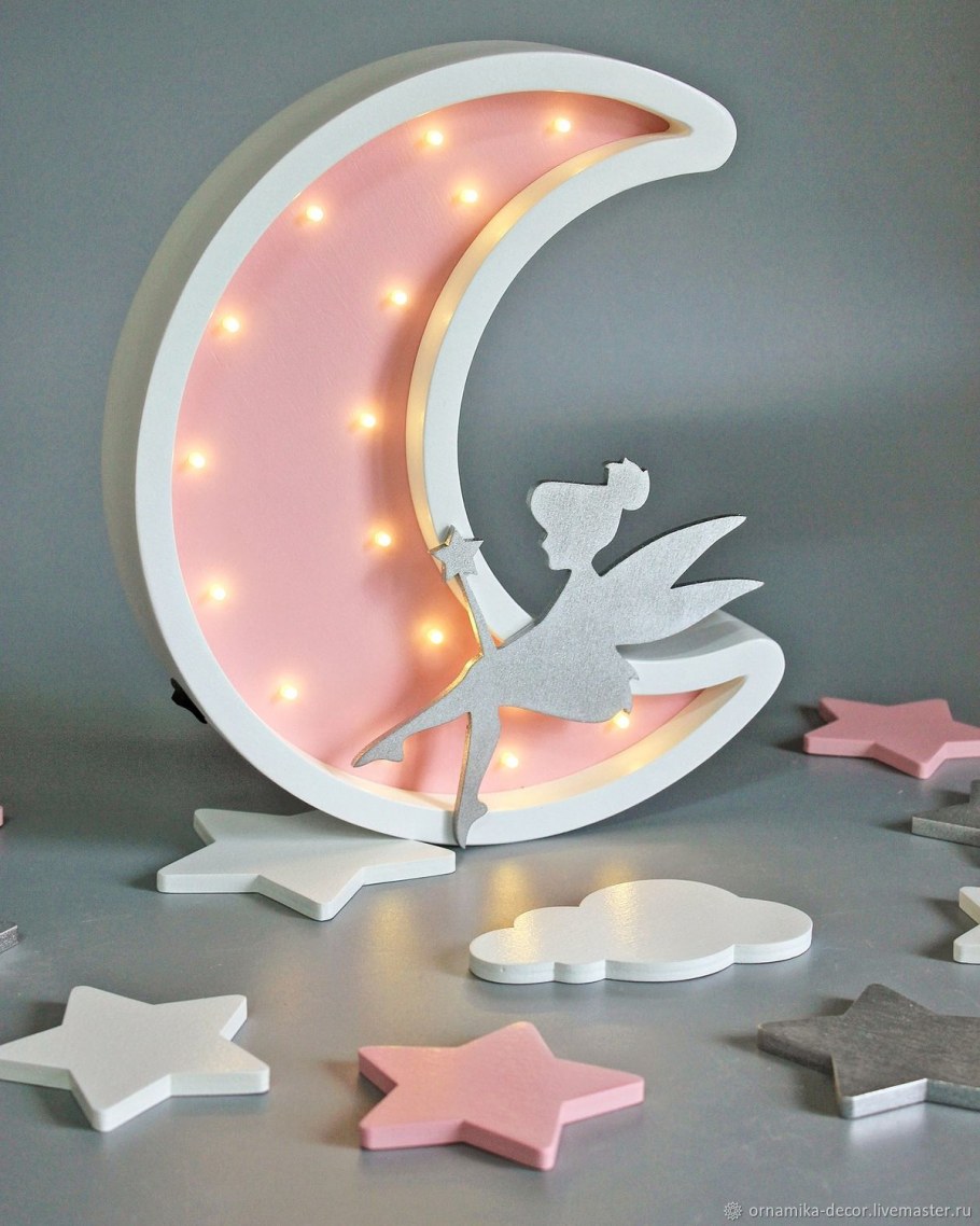 Ночник из дерева