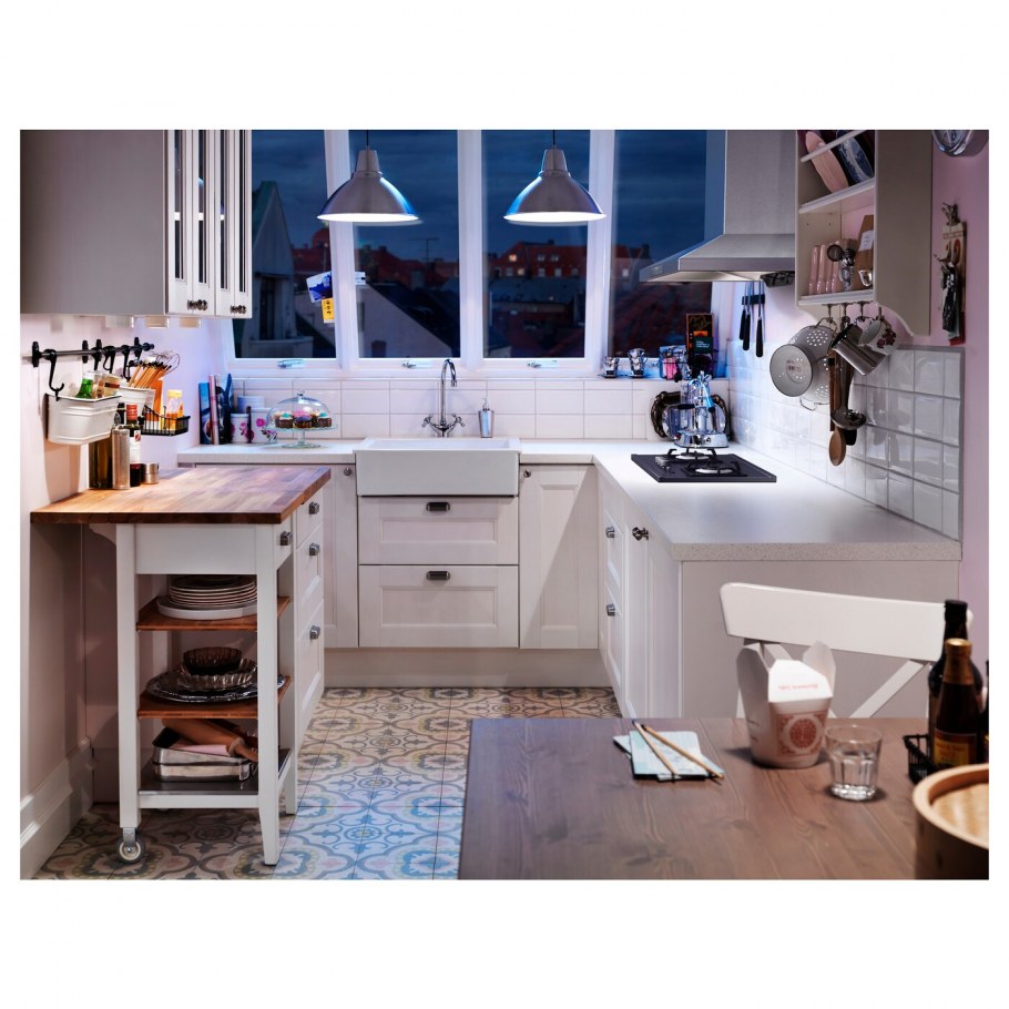 Икеа кухня Будбин с островом