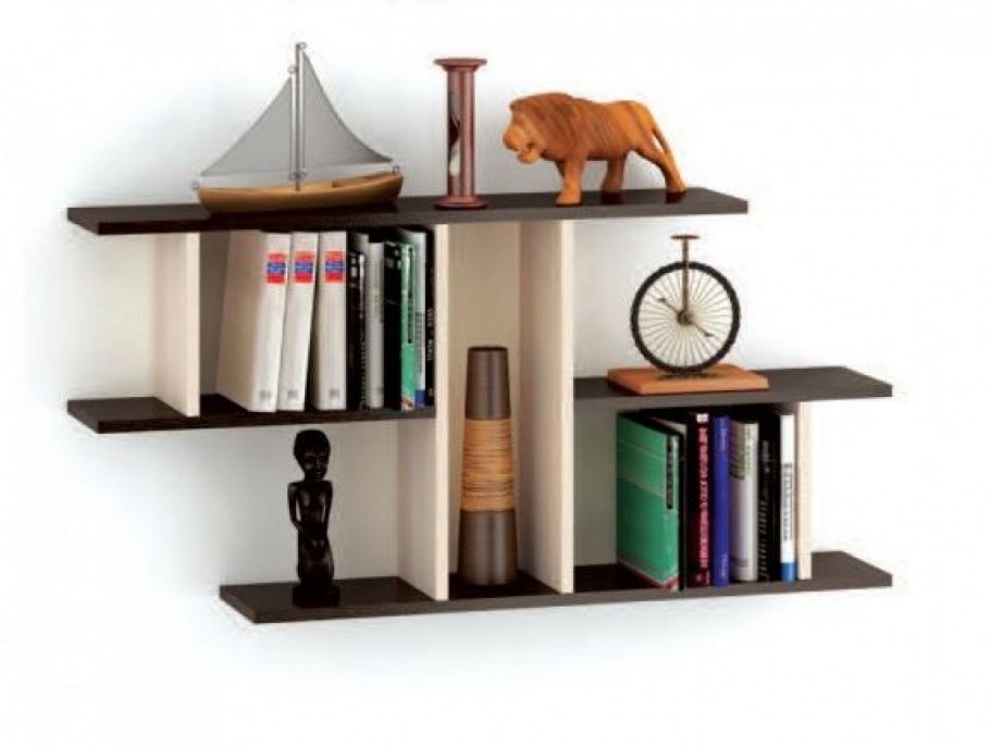 Комплект полок QWERTY "Амстердам", цвет: белый, 3 шт.