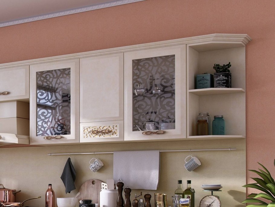 Тумба прикроватная ЛД 625.080.000 Александрия кожа Ленто/Рустика 55х46х61 см