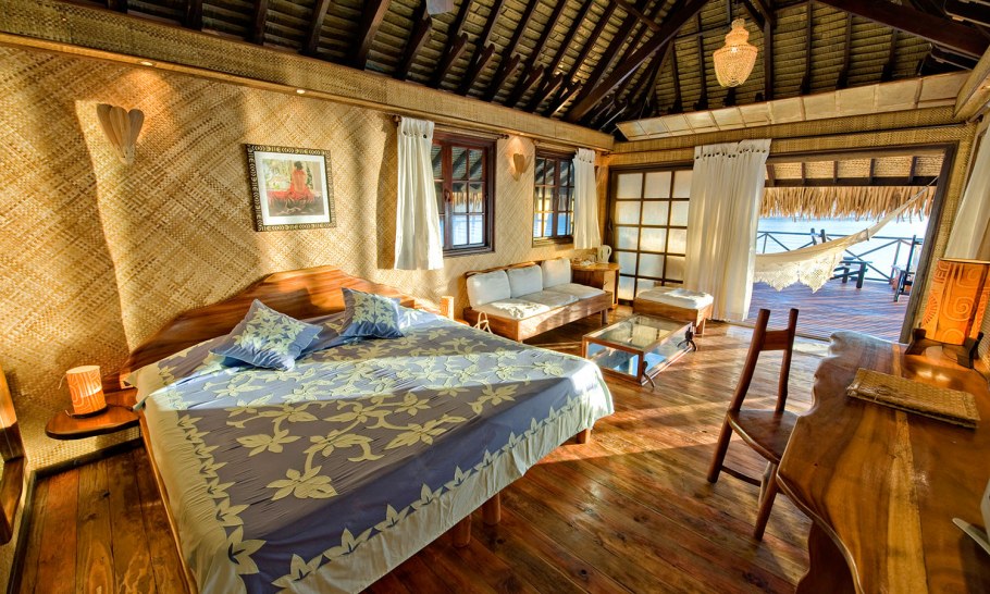 Бунгало внутри интерьер