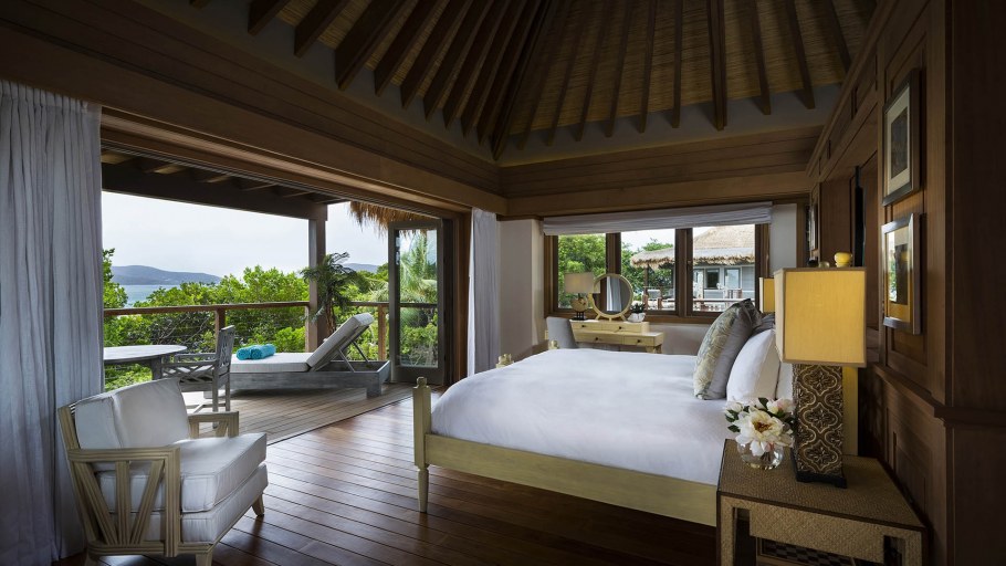 Комната в стиле бунгало