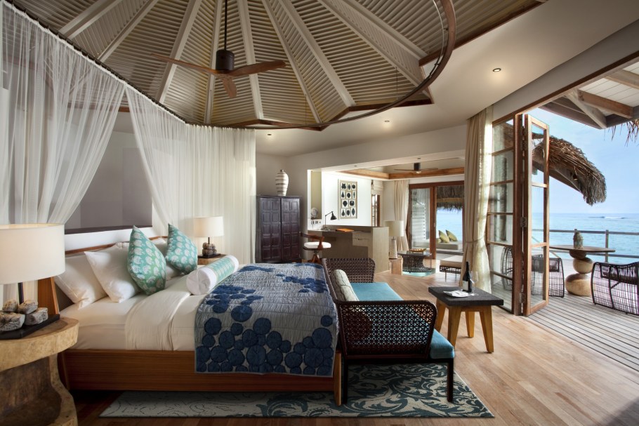 Спальня в мальдивском стиле