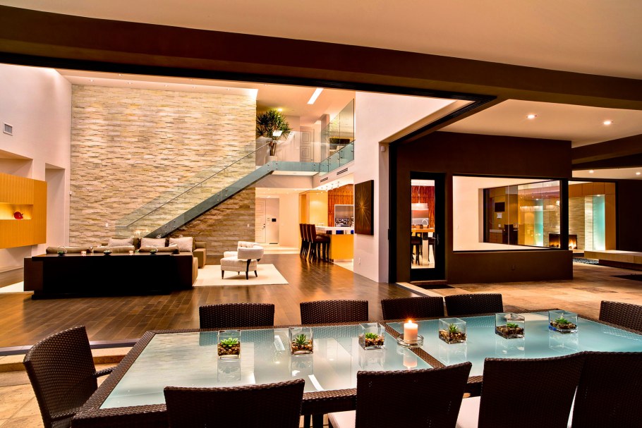 Американский коттедж интерьер