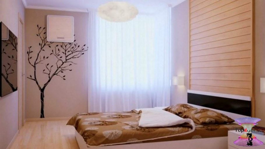 Обои для маленькой спальни