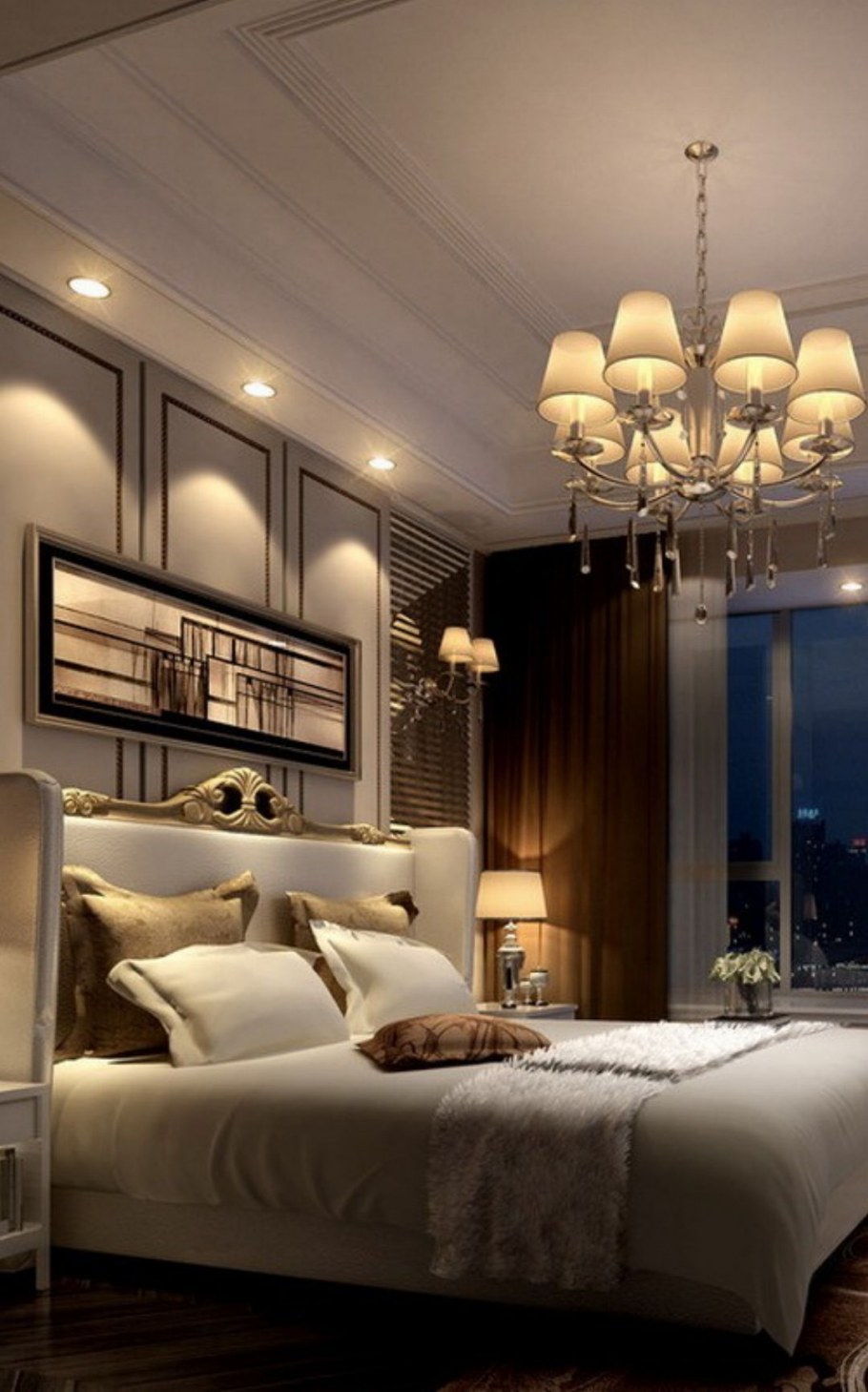 Цвет спальной комнаты