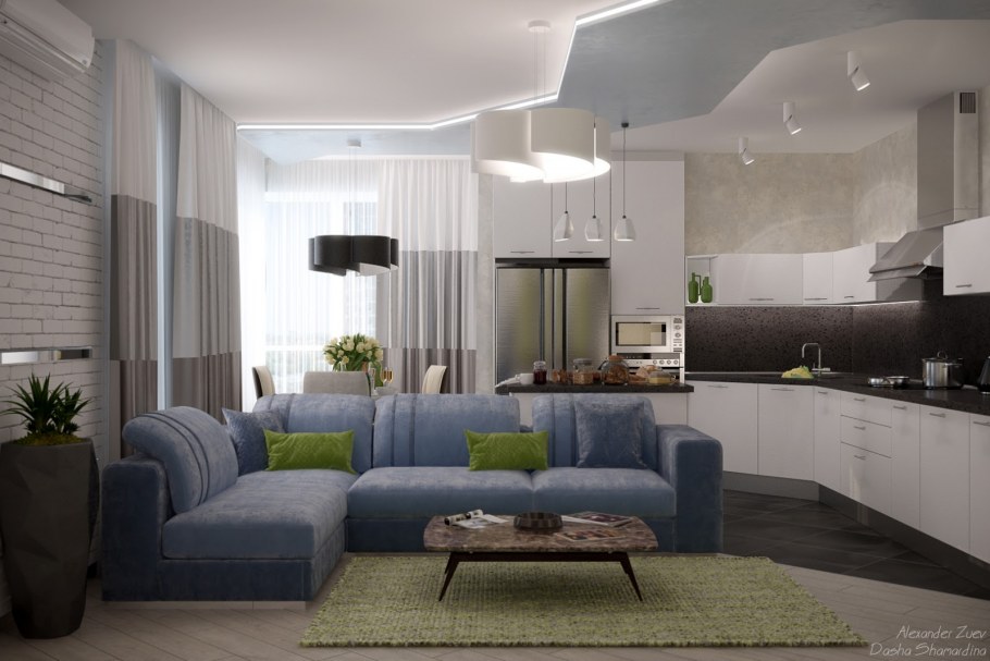 Интерьер евротрешки