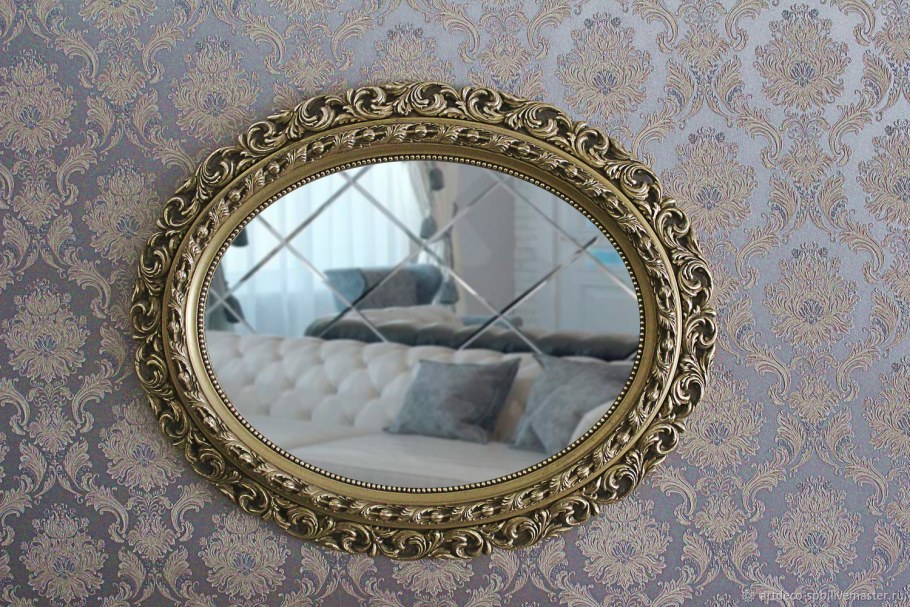 Зеркальный шкаф в интерьере