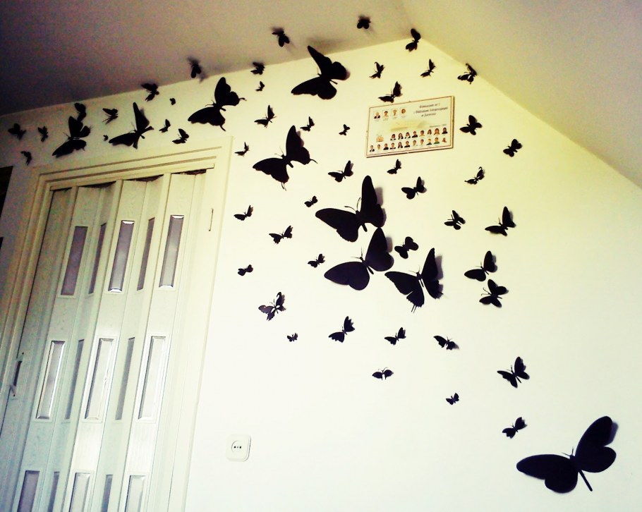 Объемные украшения на стену