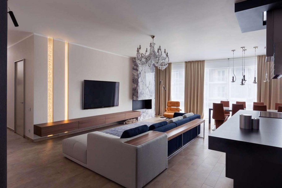 Современный интерьер квартиры