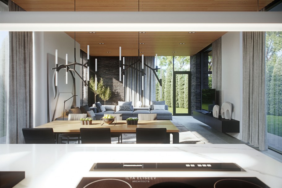 Гостиная в стиле Минимализм 30кв м