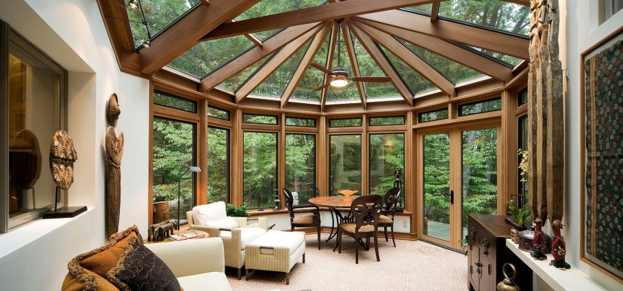 Закрытая веранда