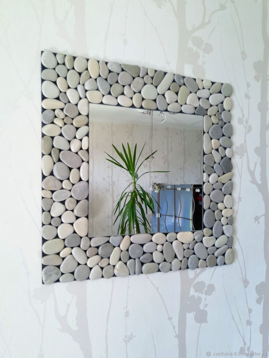 Галька в декоре интерьера