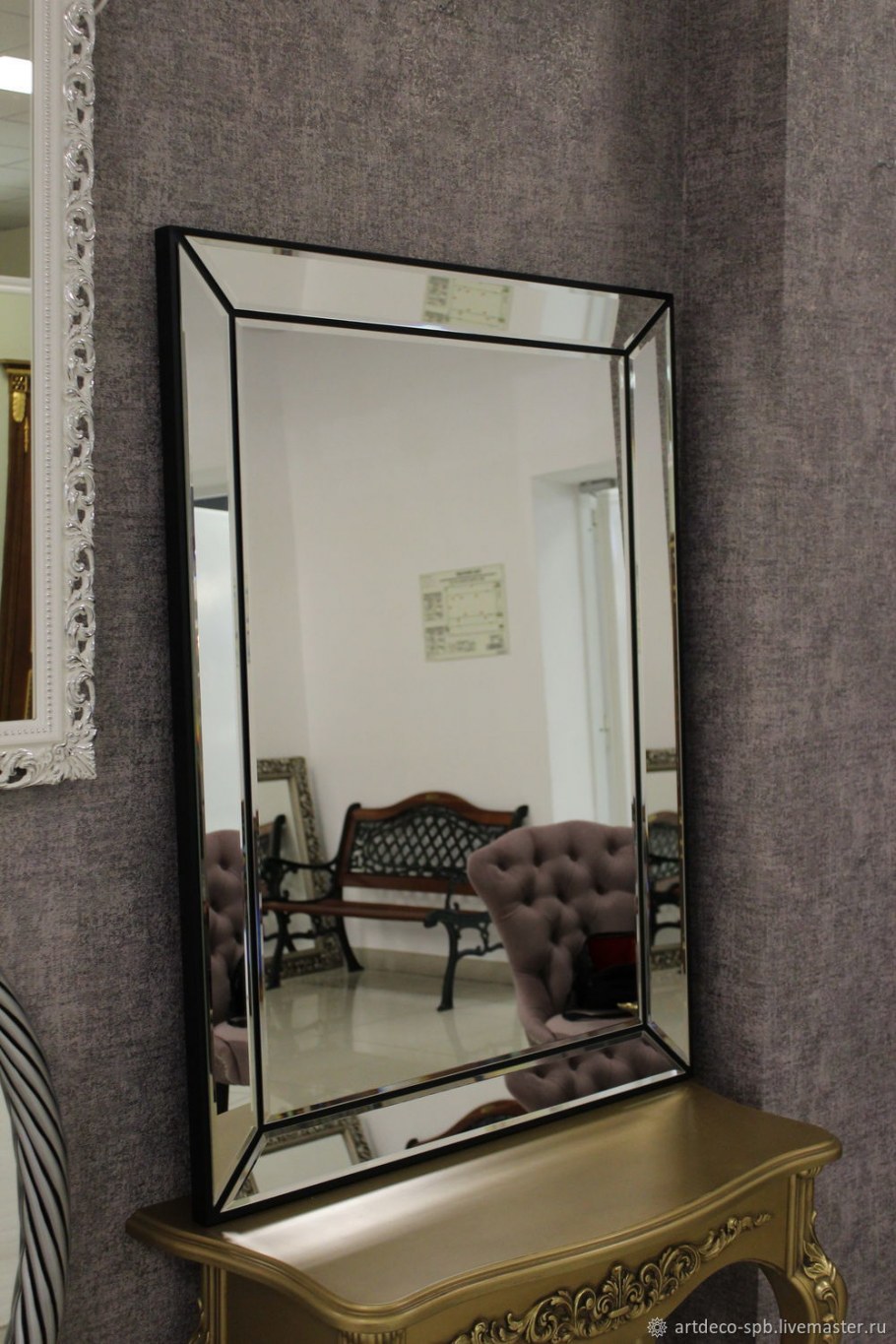 Зеркало Vogue, зеркальная рама