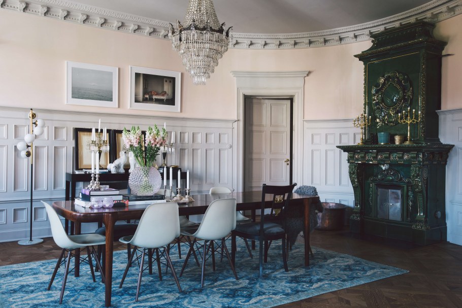 Интерьер гостиной в стиле Эклектика