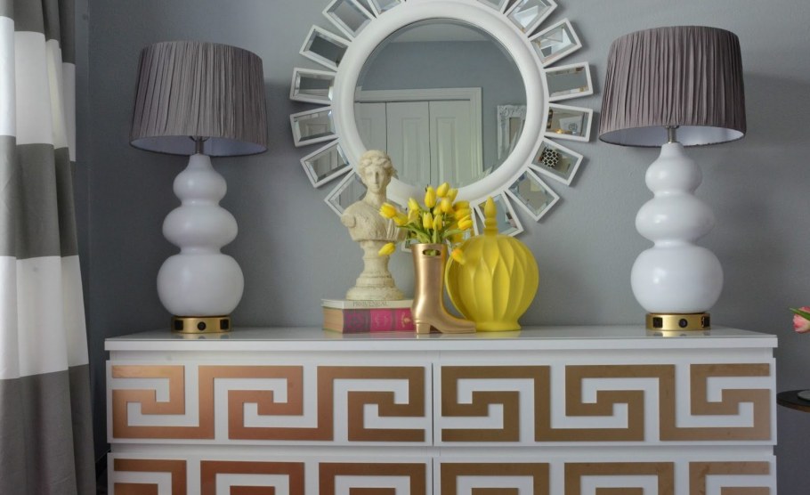 Меандр орнамент в интерьере